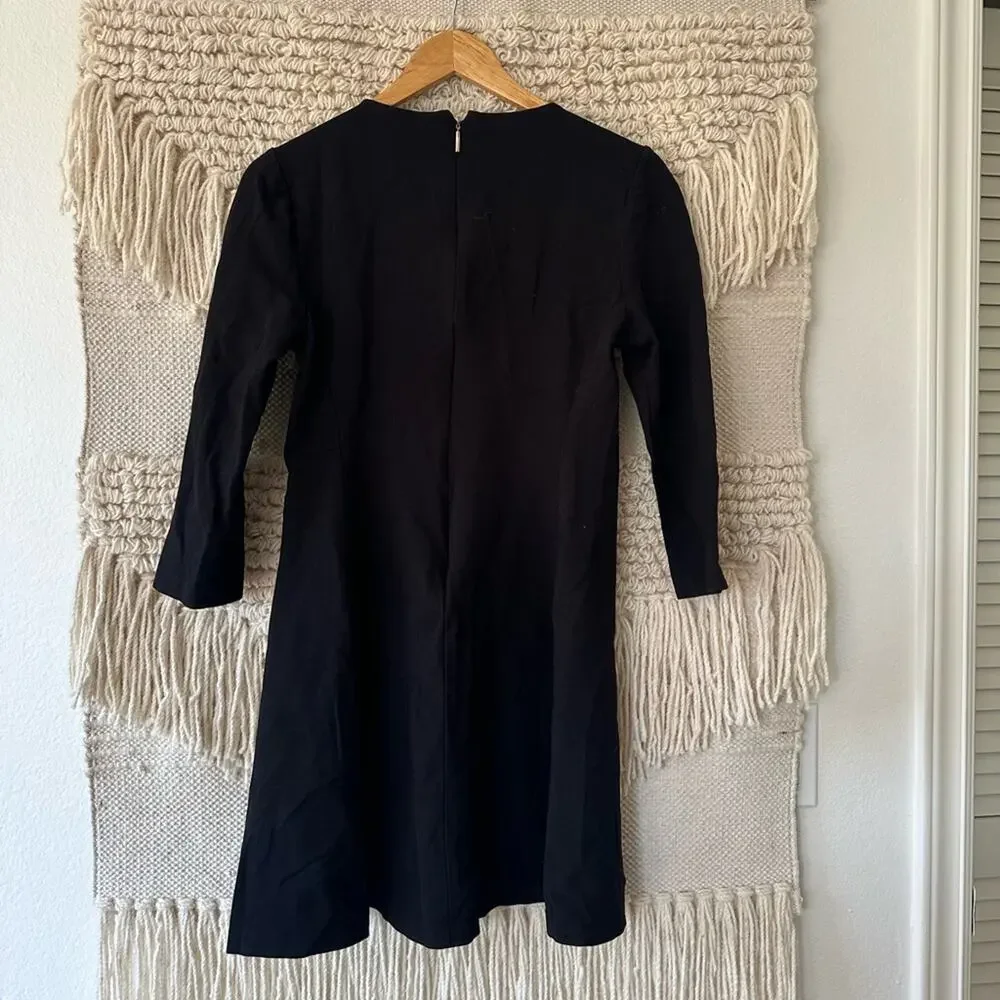 Kate Spade Colorblock A-line Ponte Dress
